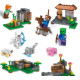 Конструктор Minecraft 13824 Битва на скелі 231 деталей Майнкрафт MineWorld My World