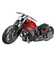 Конструктор мотоцикла 48001 Technic Ducati ExoRider V2: Вулична швидкість 388 деталей червоний