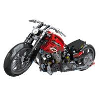 Конструктор мотоцикла 48001 Technic Ducati ExoRider V2: Вулична швидкість 388 деталей червоний
