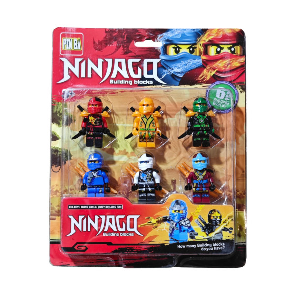 Набір фігурок Ninjago Нінзяго 6 штук 0298e