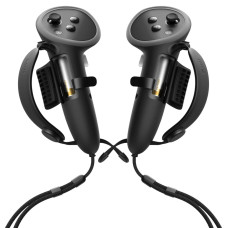 KIWI Design G4 Max Захисні подовжені накладки чохли на контролери Meta Quest 3/3S VR чорні