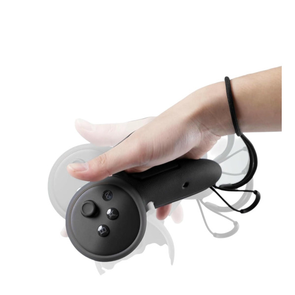 KIWI Design G4 Max Захисні подовжені накладки чохли на контролери Meta Quest 3/3S VR чорні