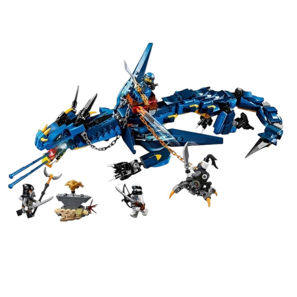 Набір Дракон стихії блискавки та воїни ніндзя Нінзяго Ninjago 530 деталей R3004
