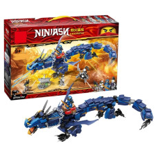 Набір Дракон стихії блискавки та воїни ніндзя Нінзяго Ninjago 530 деталей R3004