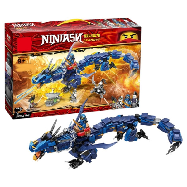 Набір Дракон стихії блискавки та воїни ніндзя Нінзяго Ninjago 530 деталей R3004