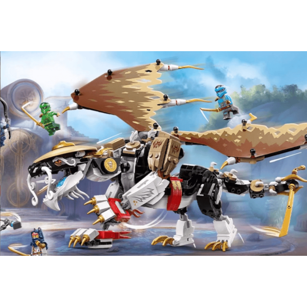 Конструктор Ninjago 9209 Егалт Король Драконів Ніндзяго 532 деталей