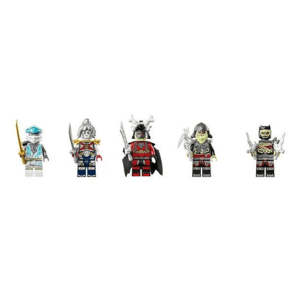 Конструктор Ninja City 11086 Крижаний дракон Зейна Ninjago Нінзяго  973 деталей