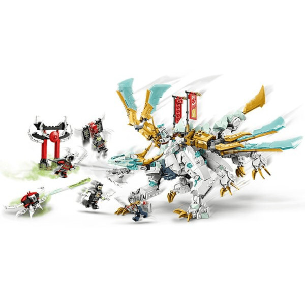 Конструктор Ninja City 11086 Крижаний дракон Зейна Ninjago Нінзяго  973 деталей