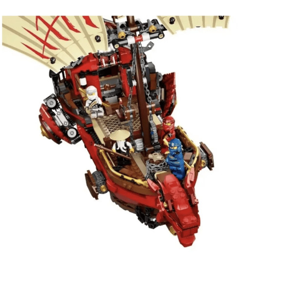 Конструктор Ninja 4029 Літаючий корабель Майстра Ву Ninjago Нінзяго 1856 деталь