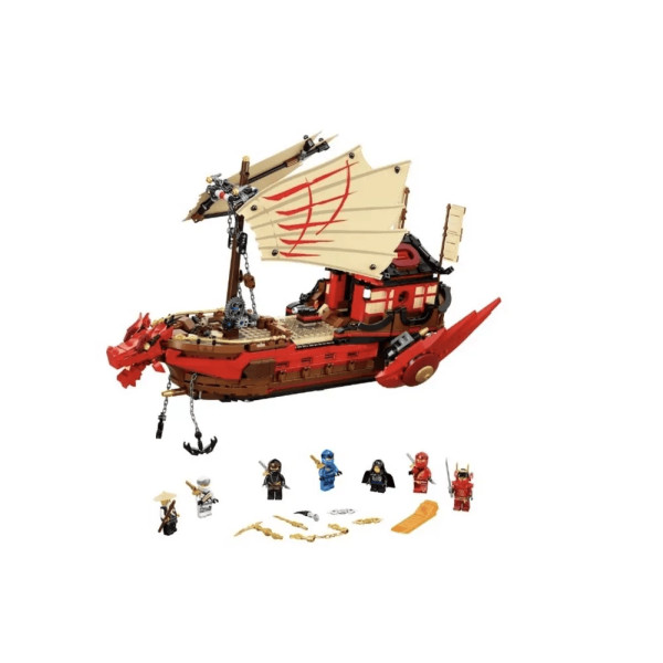 Конструктор Ninja 4029 Літаючий корабель Майстра Ву Ninjago Нінзяго 1856 деталь
