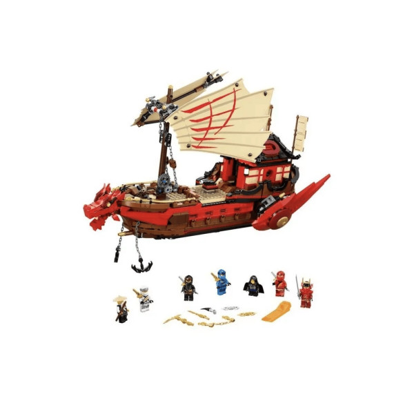 Конструктор Ninja 4029 Літаючий корабель Майстра Ву Ninjago Нінзяго 1856 деталь