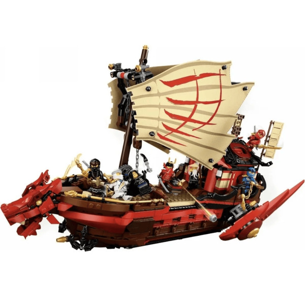 Конструктор Ninja 4029 Літаючий корабель Майстра Ву Ninjago Нінзяго 1856 деталь