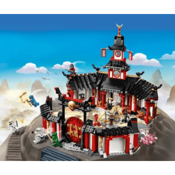 Конструктор Ninja Монастир Спін-джитсу 1150 деталей Нінзяго Ninjago 32006