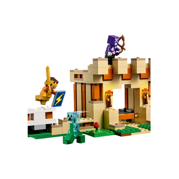 Конструктор Minecraft Фортеця Залізний голем 998 деталей Майнкрафт My World 88008