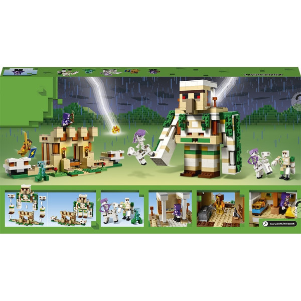 Конструктор Minecraft Фортеця Залізний голем 998 деталей Майнкрафт My World 88008
