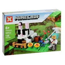 Конструктор Minecraft Кроляче ранчо 128 деталей Майнкрафт My World 1075-3