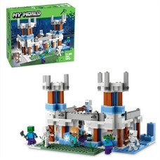 Конструктор Minecraft Крижаний замок 499 деталей Майнкрафт My World 1089