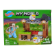 Набір конструкторів Minecraft 4 в 1 326 деталей Майнкрафт My World 98005