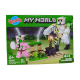 Набір конструкторів Minecraft 4 в 1 326 деталей Майнкрафт My World 98005