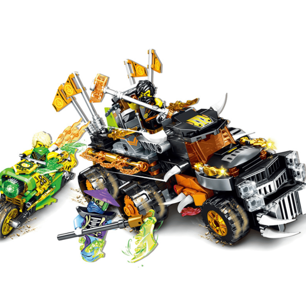 Конструктор NINJAGO Бойовий позашляховик ніндзя 615 деталей Нінзяго MG859