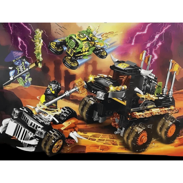 Конструктор NINJAGO Бойовий позашляховик ніндзя 615 деталей Нінзяго MG859
