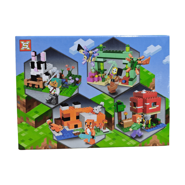 Конструктор  Minecraft Підводний світ 128 деталей Майнкрафт My World 1075-4