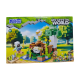 Конструктор Minecraft 4в1 Кристальний світ 508 деталей Майнкрафт My World  981043