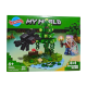 Конструктор Minecraft 4в1 Містичне поселення 710 деталей Майнкрафт My World 98004