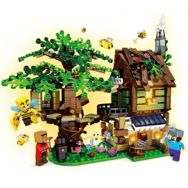 Конструктор Minecraft Місто фермерів 830 деталей Майнкрафт My World MG1300