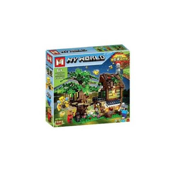 Конструктор Minecraft Місто фермерів 830 деталей Майнкрафт My World MG1300