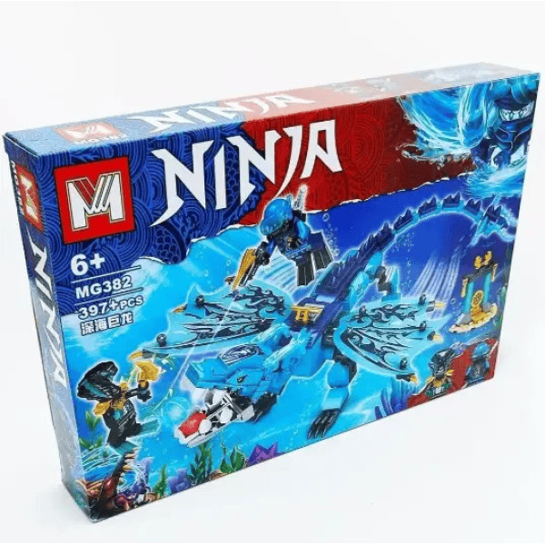 Конструктор NINJAGO Водяний дракон Джея – Майстер Кружитцу 397 деталей Нінзяго MG382