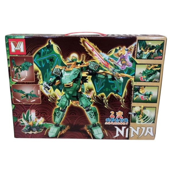 Конструктор NINJAGO Зелений лісовий дракон Ллойда 503 деталі Нінзяго MG1099