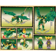 Конструктор NINJAGO Зелений лісовий дракон Ллойда 503 деталі Нінзяго MG1099