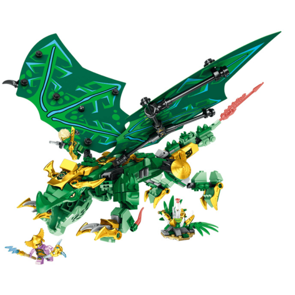 Конструктор NINJAGO Зелений лісовий дракон Ллойда 503 деталі Нінзяго MG1099