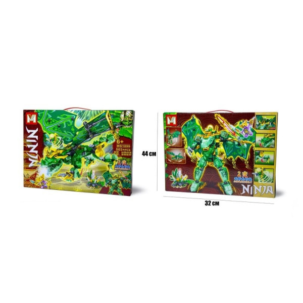 Конструктор NINJAGO Зелений лісовий дракон Ллойда 503 деталі Нінзяго MG1099