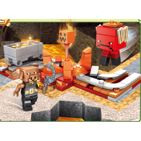 Конструктор Minecraft 4в1 Хеловін 508 деталей Майнкрафт My World MG825