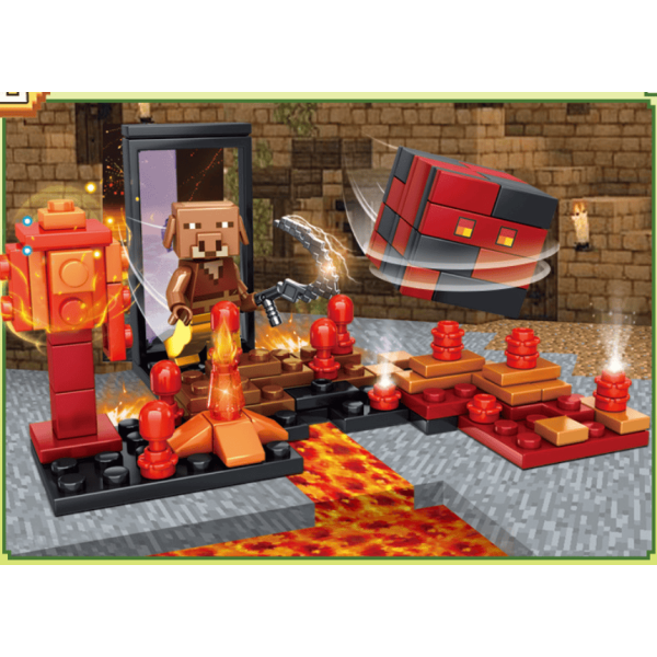 Конструктор Minecraft 4в1 Хеловін 508 деталей Майнкрафт My World MG825