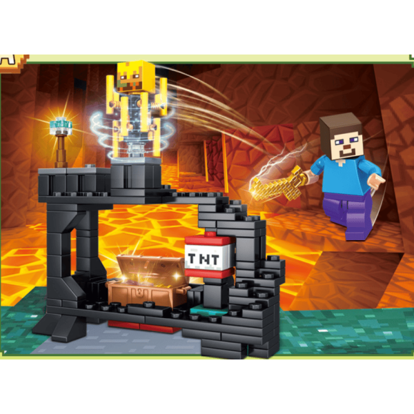 Конструктор Minecraft 4в1 Хеловін 508 деталей Майнкрафт My World MG825