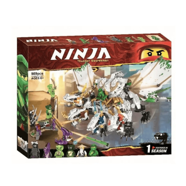 Конструктор NINJAGO Ультра Дракон 1100 деталей Нінзяго 33258