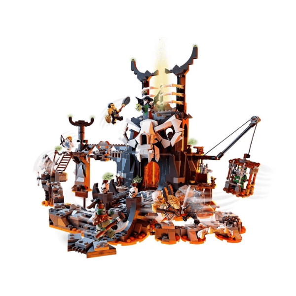 Конструктор NINJAGO Підземелля чаклуна-скелета 1171 деталь Нінзяго R1557