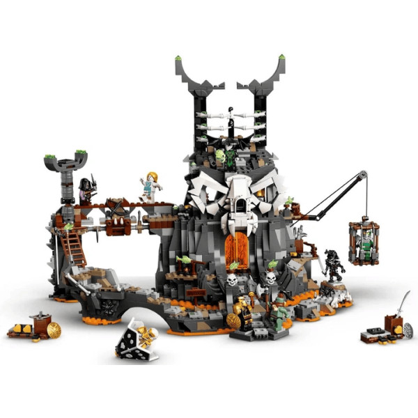 Конструктор NINJAGO Підземелля чаклуна-скелета 1171 деталь Нінзяго R1557