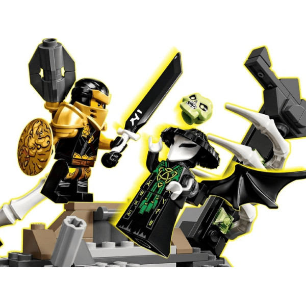 Конструктор NINJAGO Підземелля чаклуна-скелета 1171 деталь Нінзяго R1557