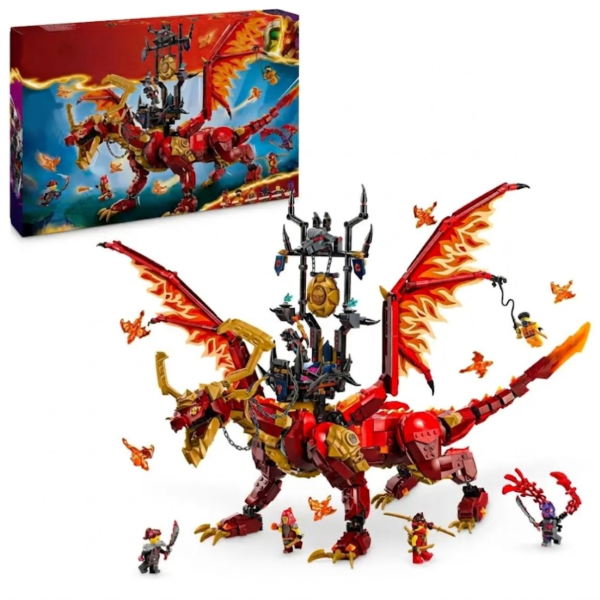Конструктор NINJAGO Першодракон руху 1716 деталей Нінзяго R98011