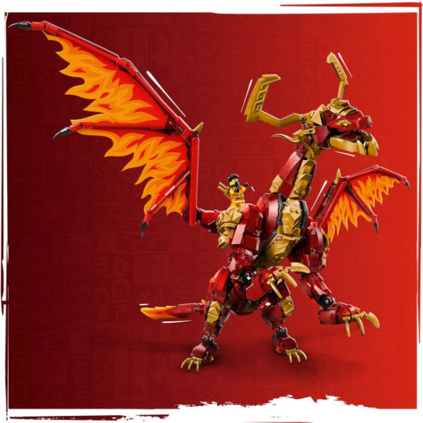 Конструктор NINJAGO Першодракон руху 1716 деталей Нінзяго R98011
