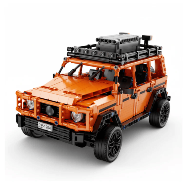 Конструктор 1150 деталей позашляховик Mercedes G500 Technic 1:14 помаранчевий