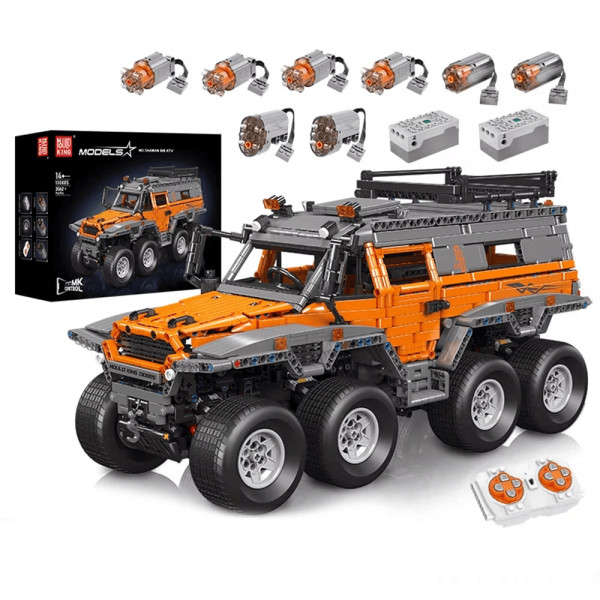 Конструктор Mould King Avtoros Shaman 13088 на радіокеруванні Technic 2578 деталей помаранчевий