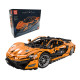 Конструктор Mould King McLaren P1 1:8 13090 на радіокеруванні з підсвіткою 3228 деталей Technic жовтий