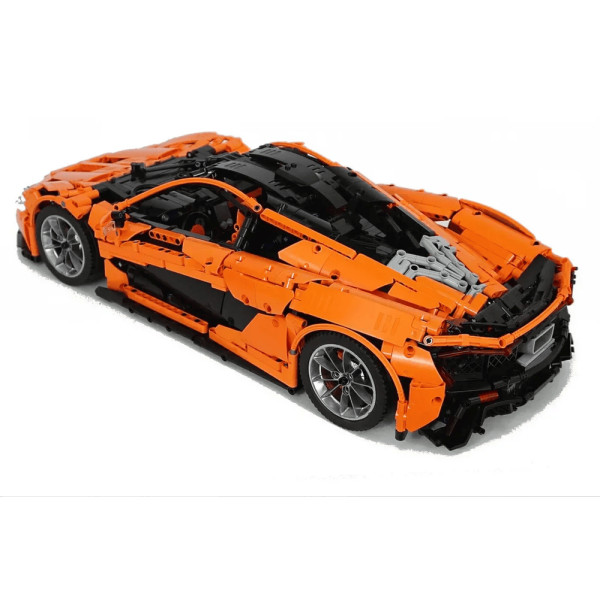 Конструктор Mould King McLaren P1 1:8 13090 на радіокеруванні з підсвіткою 3228 деталей Technic жовтий