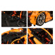 Конструктор Mould King McLaren P1 1:8 13090 на радіокеруванні з підсвіткою 3228 деталей Technic жовтий