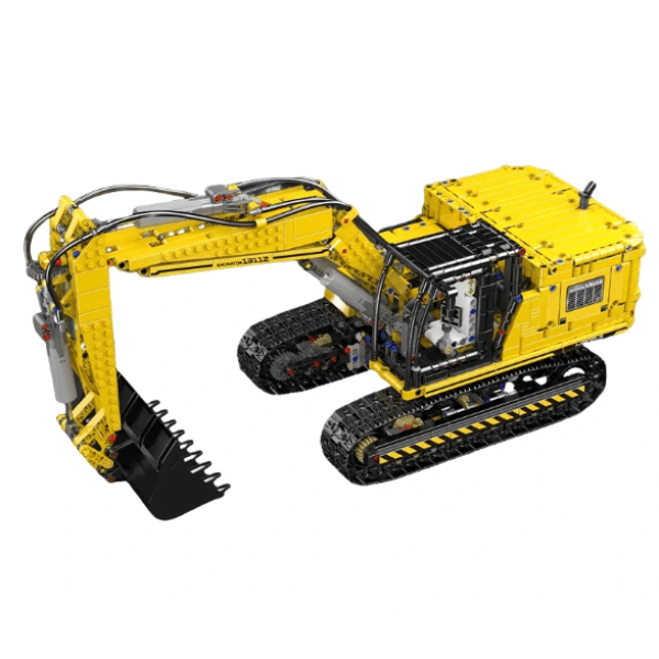 Конструктор Mould King Екскаватор на радіокеруванні 2169 деталей Technic 13112S жовтий